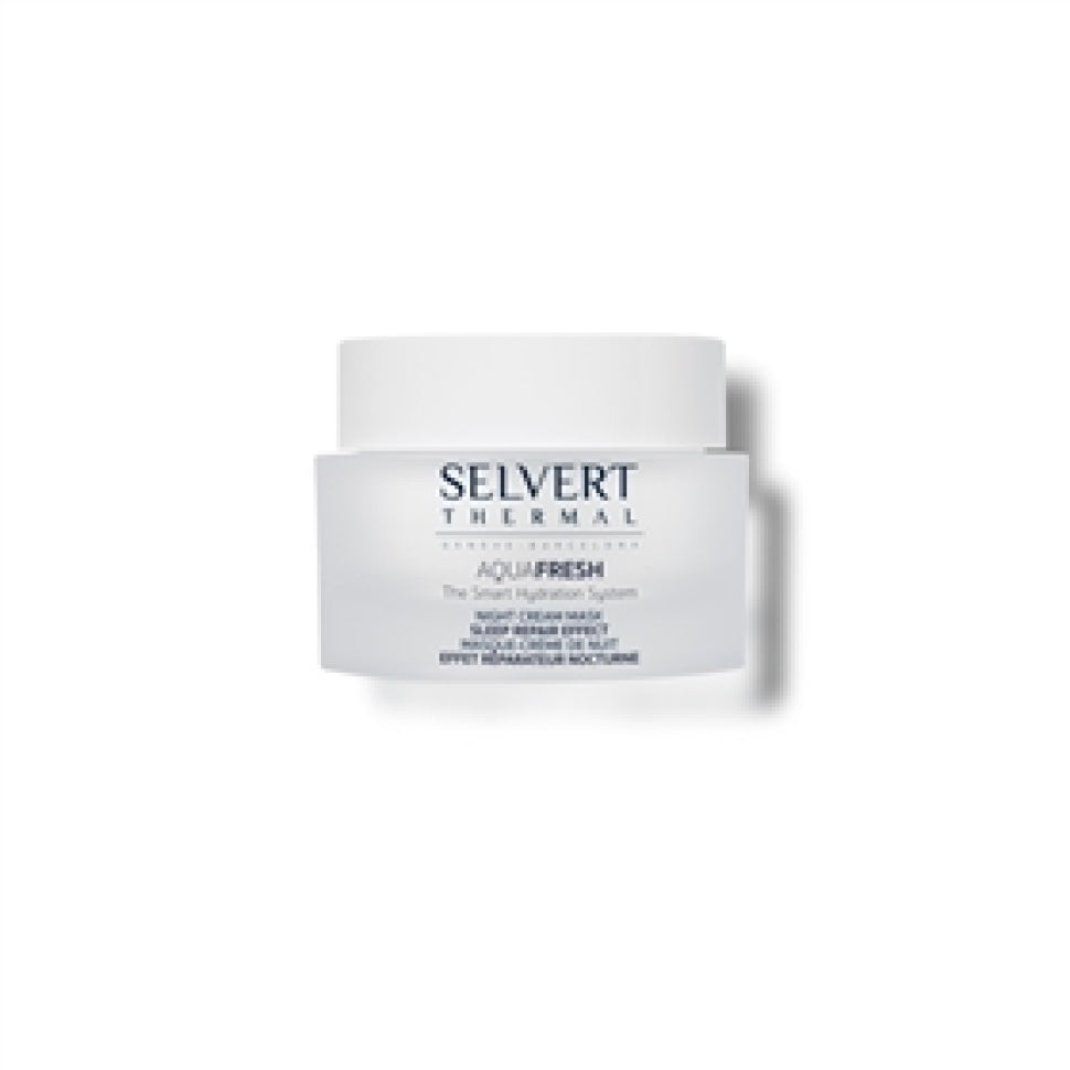 Selvert Thermal Aqua Fresh Cooling Hydration Sorbet Night Eye Mask — mascarilla de noche refrescante para el contorno de ojos