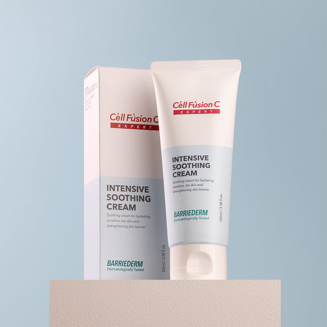 Cell Fusion C Intensive Soothing Cream — chladiaci krém bez mentolu pre reaktívnu pleť