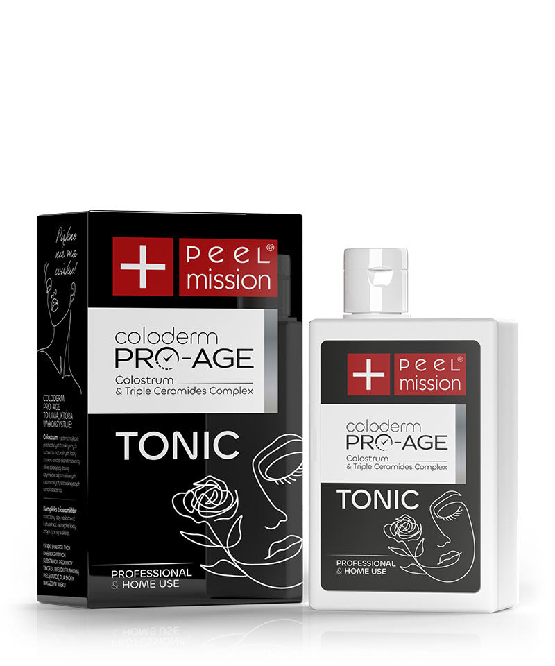 Peel Mission Coloderm Pro-Age Tonic 150 ml — tonik regenerujący z colostrum