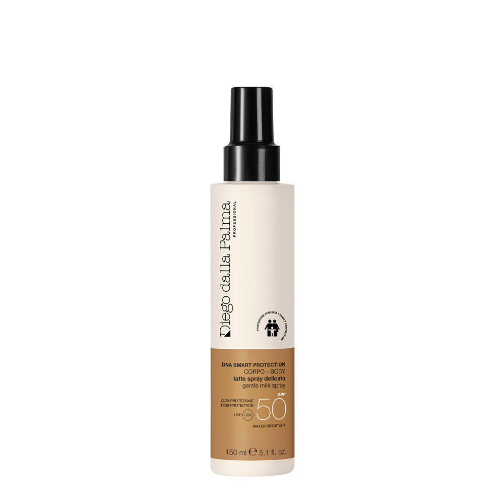 Diego Dalla Palma Gentle Body Milk Spray SPF 50 — schützende Körpermilch im Spray für empfindliche Haut