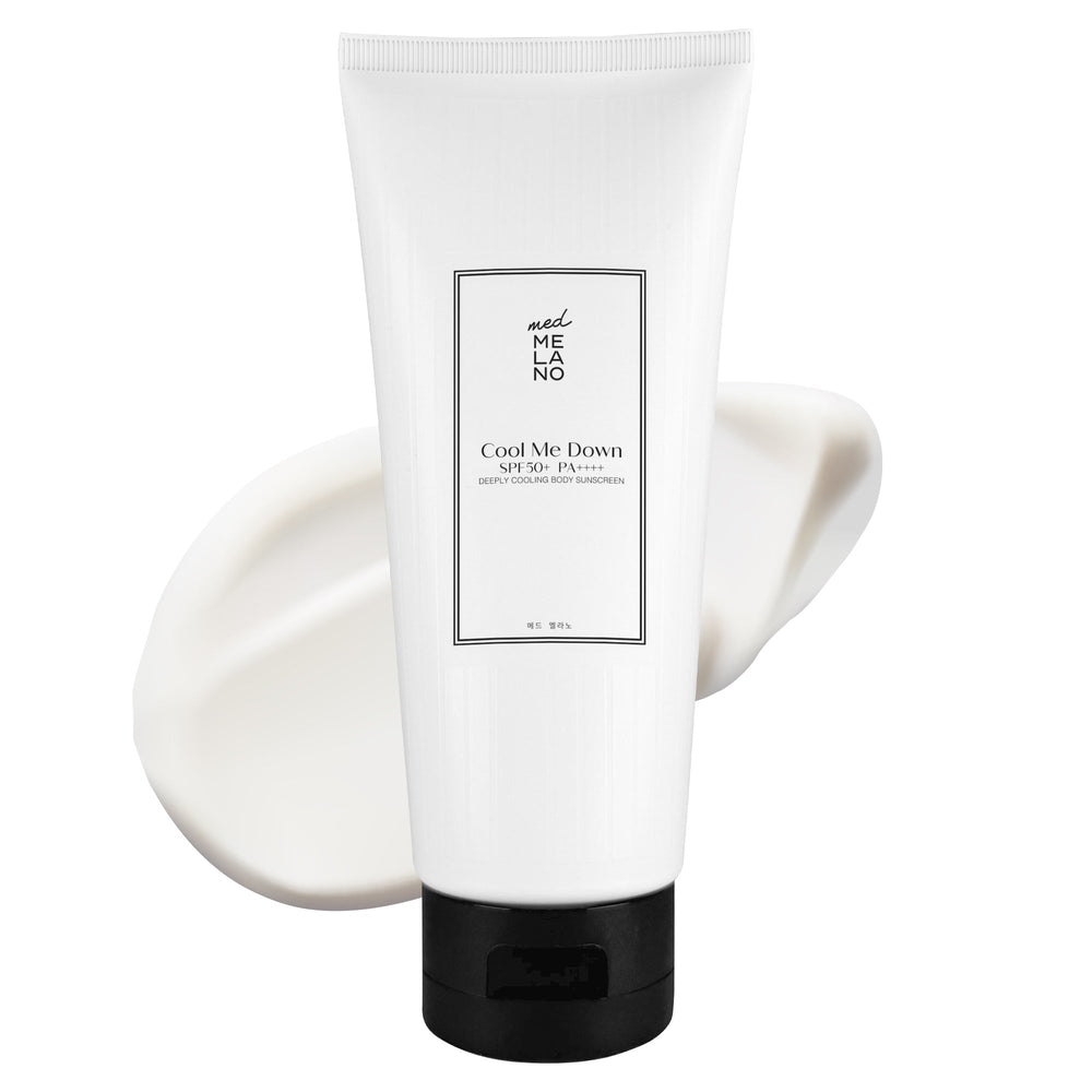 MedMelano Cool Me Down SPF50+ PA ++++ — loción solar refrescante para el cuerpo, 200 ml