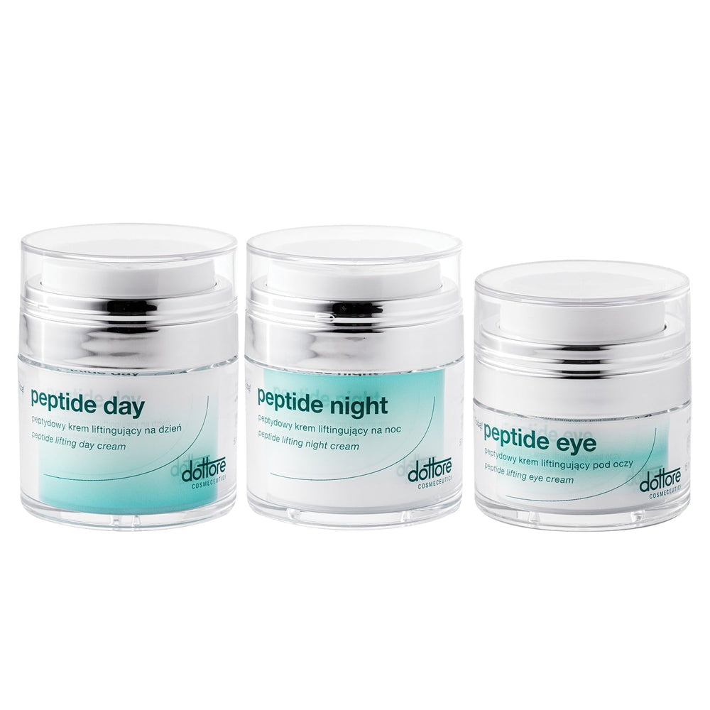 Dottore Kuracja peptide — Peptid-Set für Tag, Nacht und Augenpartie