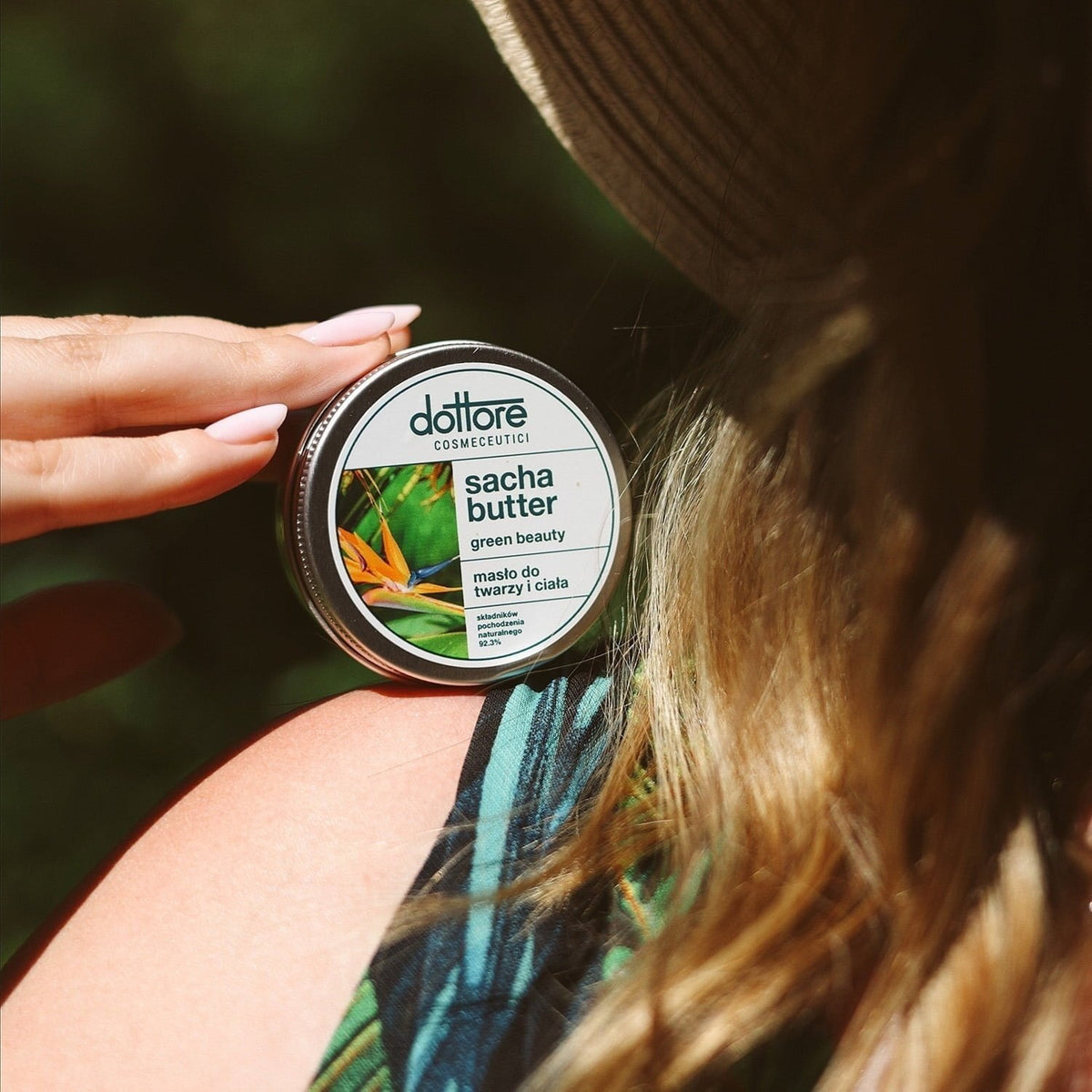 Dottore Sacha Butter Green Beauty — masło do masażu twarzy i ciała dla cery wrażliwej