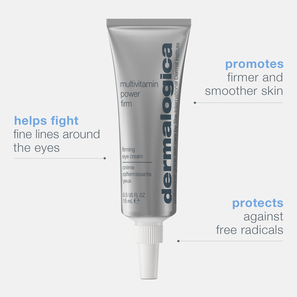 Dermalogica MultiVitamin Power Firm — zpevňující krém pod oči a na oblast rtů JUMBO 30 ml