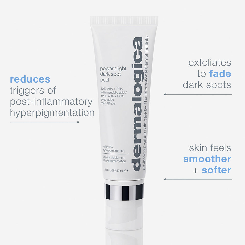 Dermalogica PowerBright Dark Spot Peel — syra-peeling mot pigmentfläckar för hemmabruk