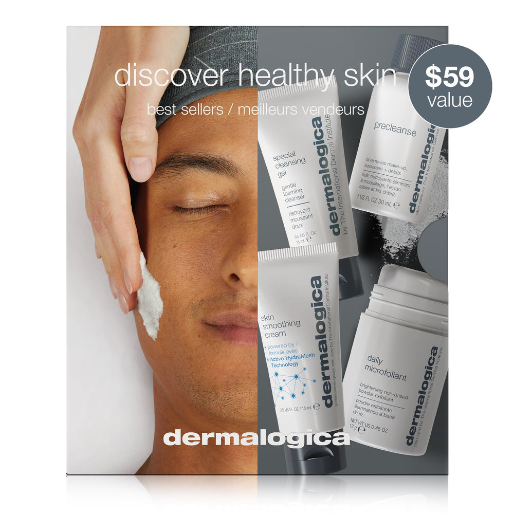Dermalogica Discover Healthy Skin Kit — štartovacia sada so štyrmi mini formátmi