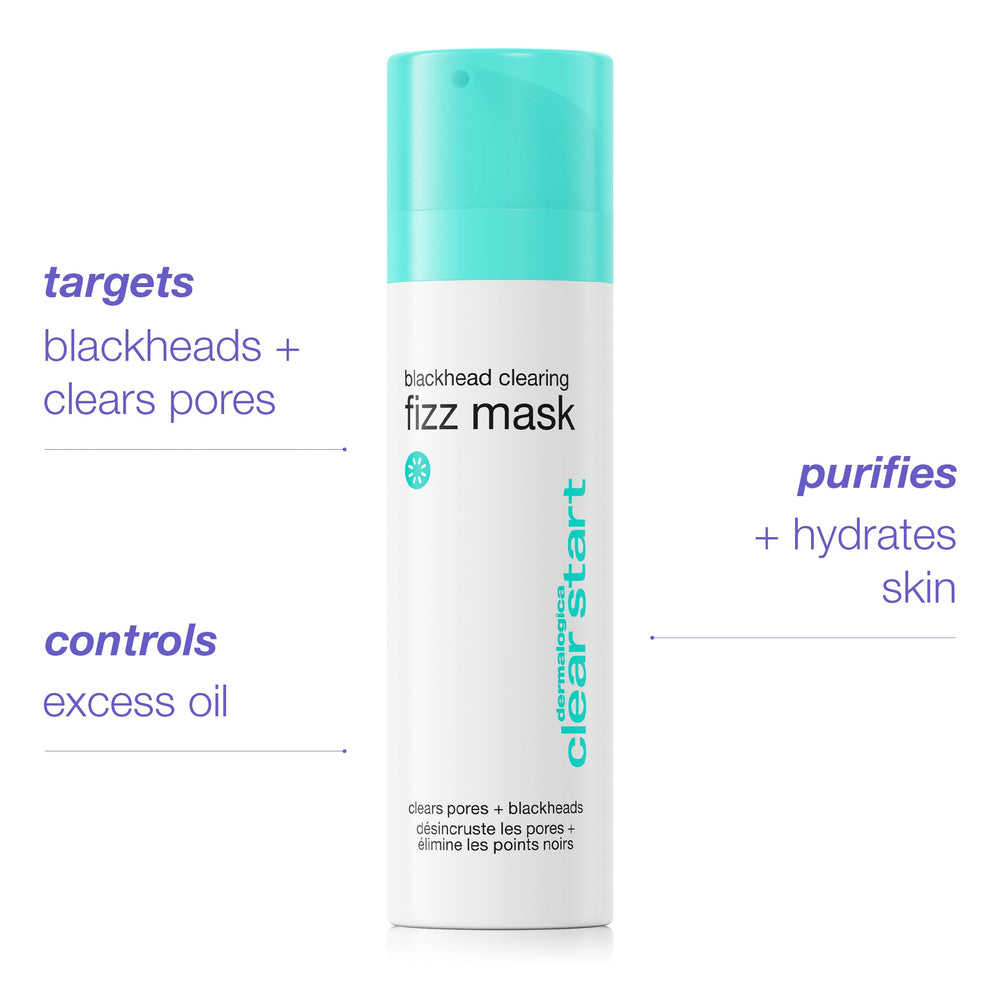 Dermalogica Blackhead Clearing Fizz Mask — αναβράζουσα μάσκα με θείο 3% για μαύρα στίγματα