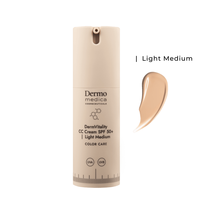 DermVitality CC Cream SPF 50+ Light Medium 30 ml