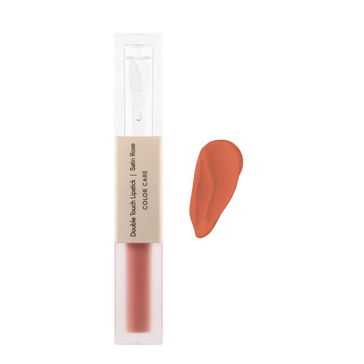 DermoMedica Double Touch Lipstick Satin Rose 2×1,72 ml