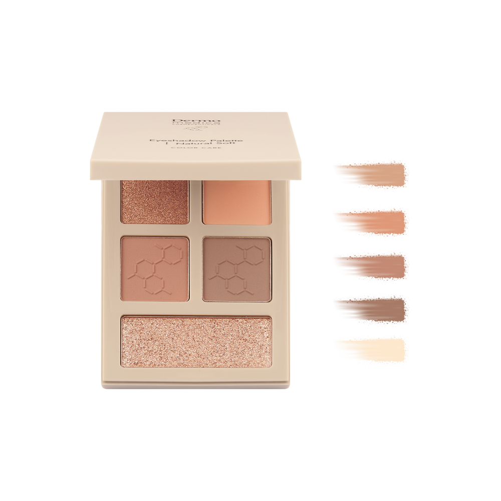 DermoMedica Eyeshadow Palette Natural Soft 6,5 g — παλέτα σκιών ματιών με φυσικό φινίρισμα