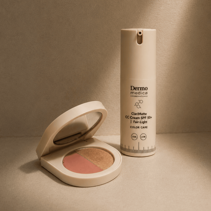 DermoMedica Zestaw promocyjny – Flawless Duo Fair Light