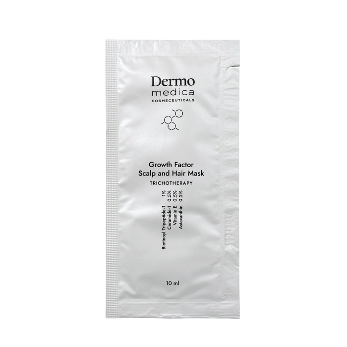 DermoMedica Growth Factor Scalp and Hair Mask 10x 10ml