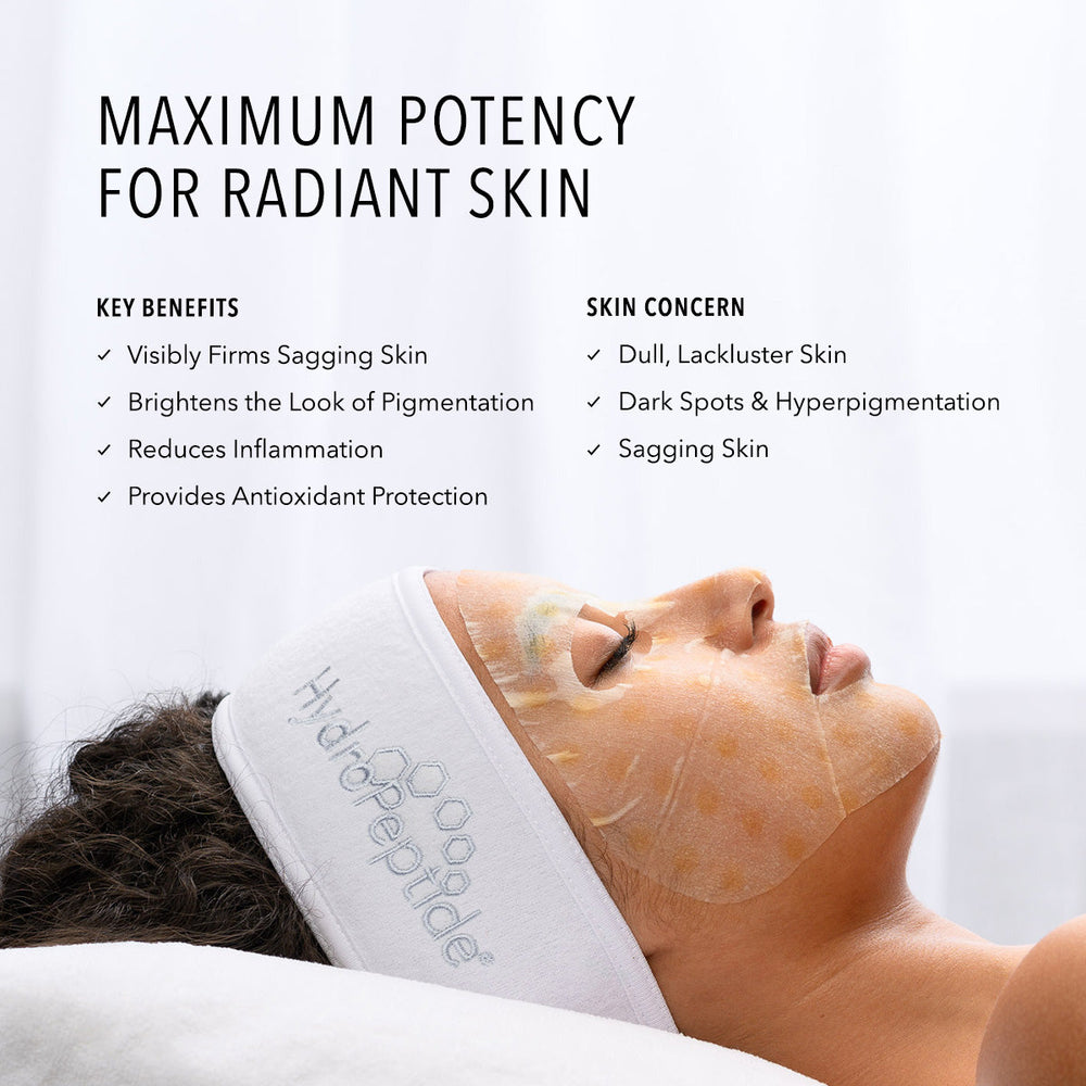 HydroPeptide Firming Vitamin C Mask 4 pièces — masque raffermissant à la vitamine C