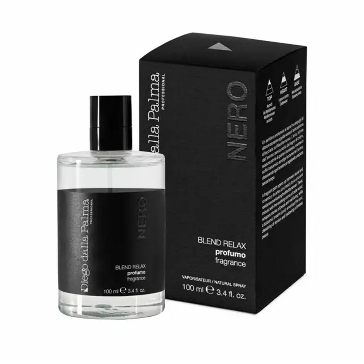 Diego Dalla Palma Nero Blend Relax — nyugtató illat beltérre és bőrre
