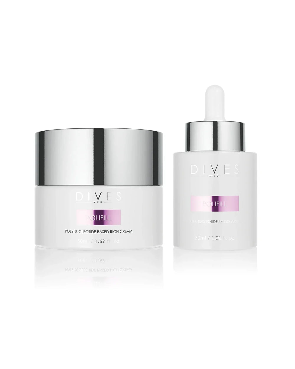 DIVES MED Polifill Zestaw Serum + Krem — trattamento con polinucleotidi per la compattezza