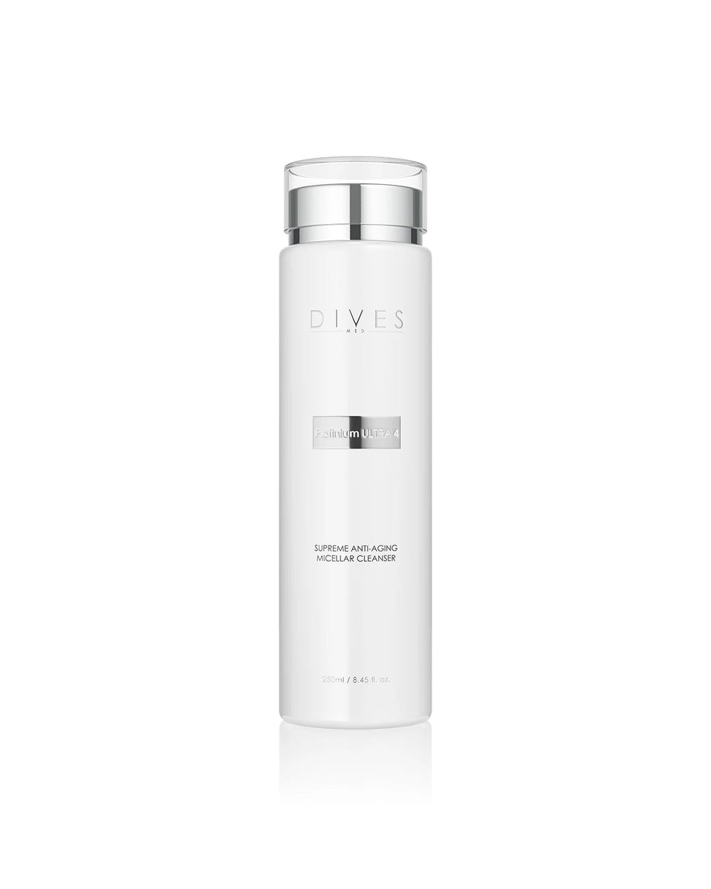 DIVES MED Platinium Ultra-4 Micellar Cleanser — micellärt vatten för mogen och känslig hud