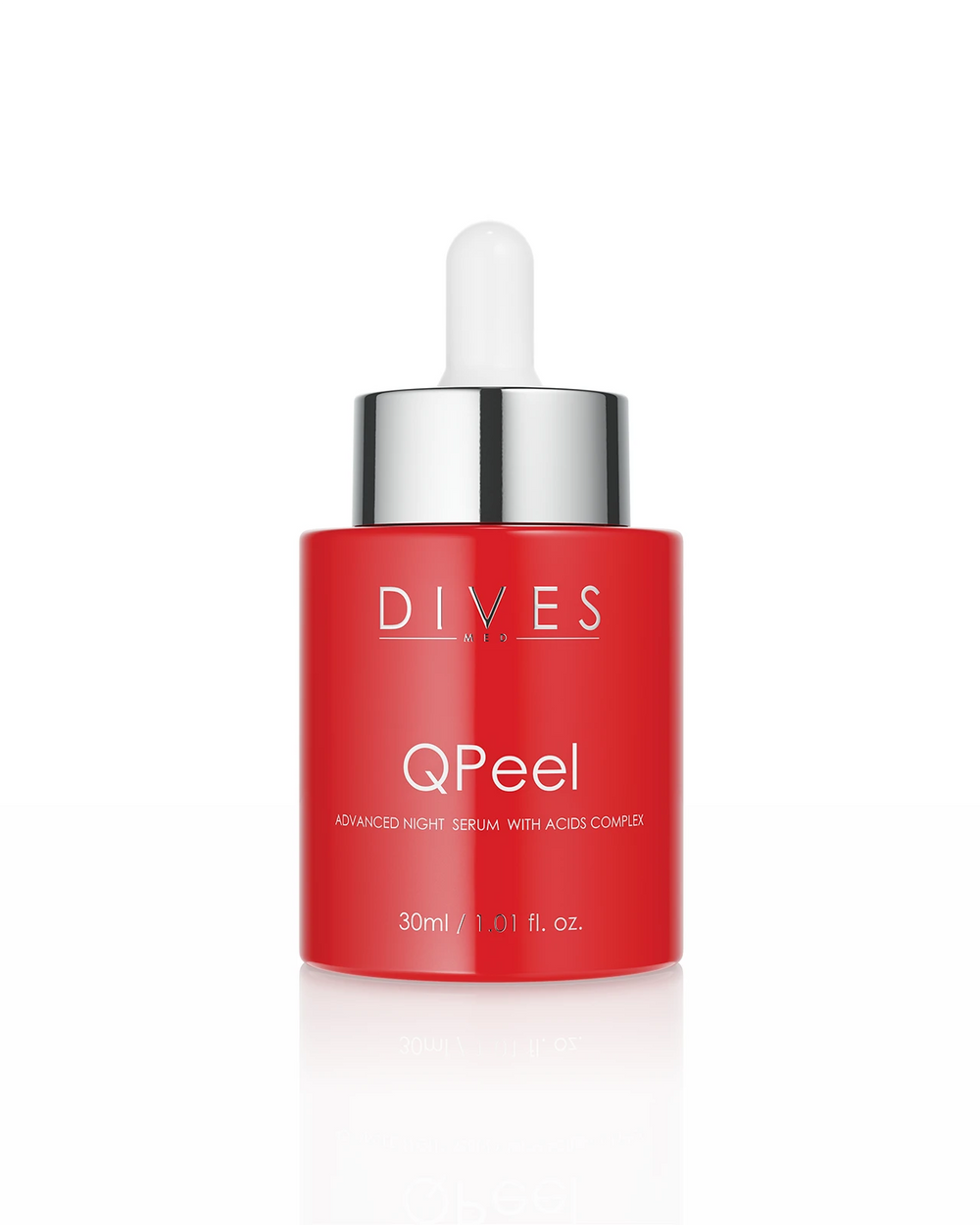 DIVES MED QPeel Advanced Night Serum — otthoni AHA és BHA savas peeling