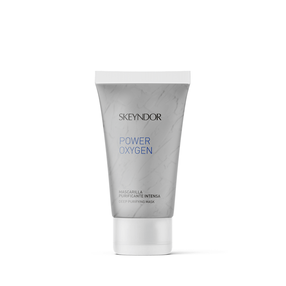 Skeyndor Purifying mask intense- Power Oxygen Mask — maska oczyszczająca z glinką dla skóry miejskiej
