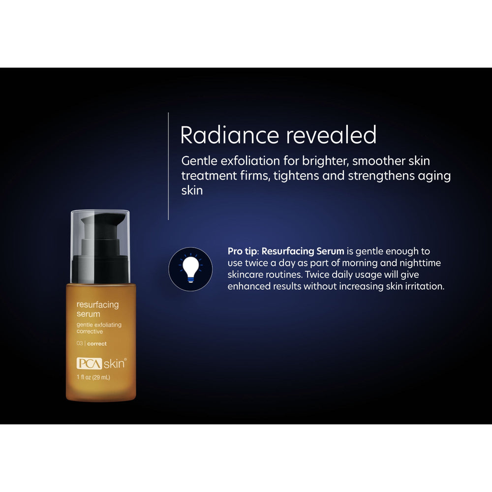 PCA Skin Resurfacing Serum 29 ml — exfolierande serum för matt och mogen hud