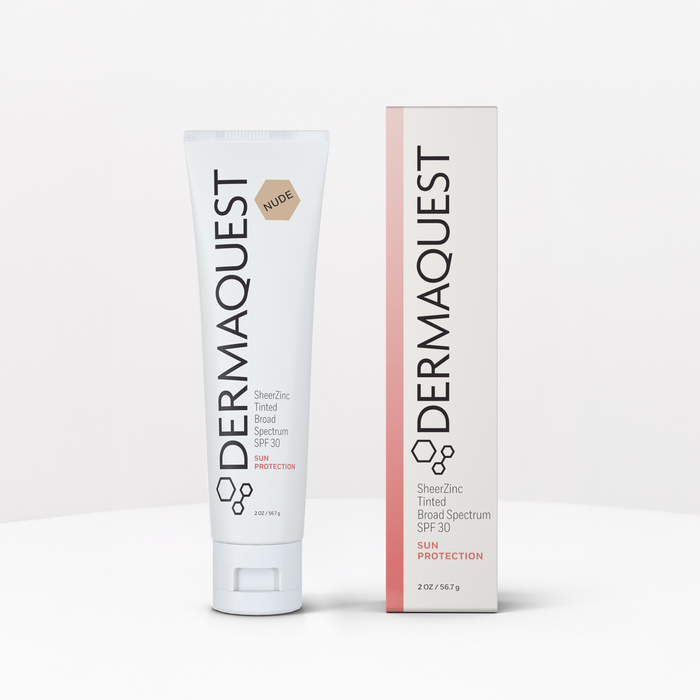 DermaQuest SheerZinc Tinted Broad Spectrum SPF 30 – Nude