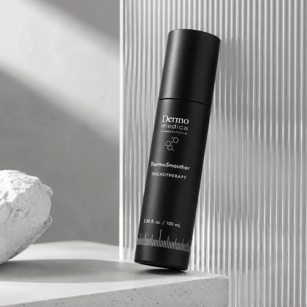 DermoMedica ThermoSmoother — termoprotección del cabello antes del secado y el peinado
