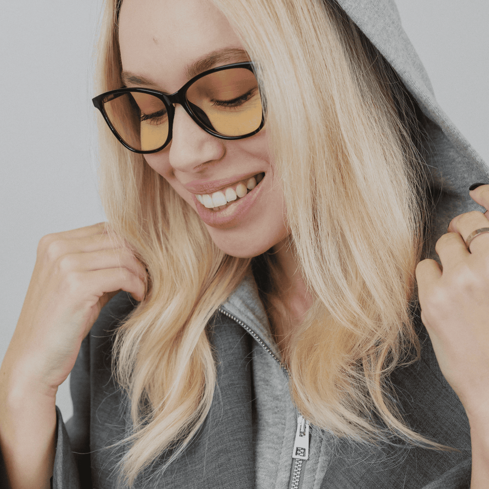 DermoMedica Yellow Basic — okulary z żółtymi soczewkami na rytm dobowy