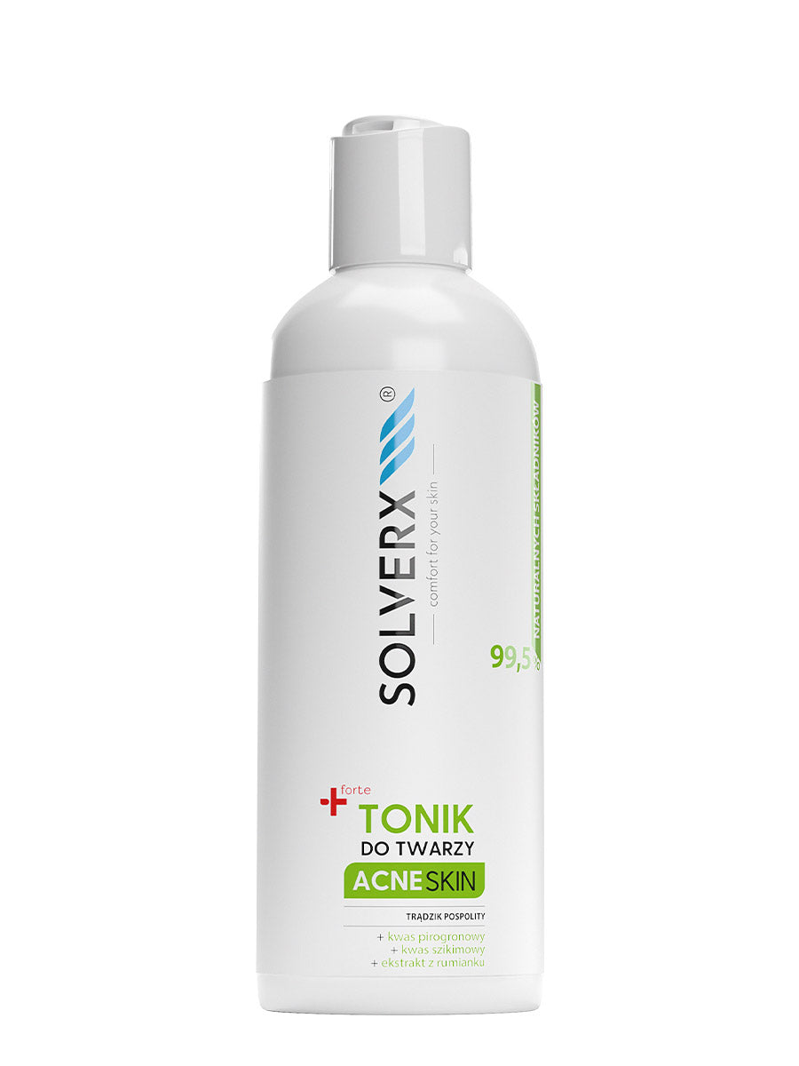 Solverx Acne Skin tonikum pro aknózní pokožku