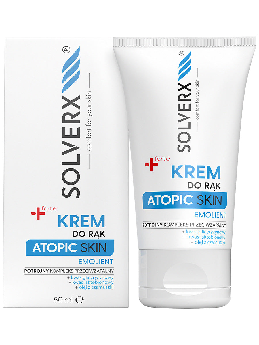 Solverx Atopic Skin krém na ruce pro atopickou pokožku