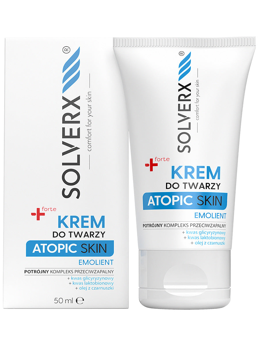 Solverx Atopic Skin krem do twarzy do skóry atopowej