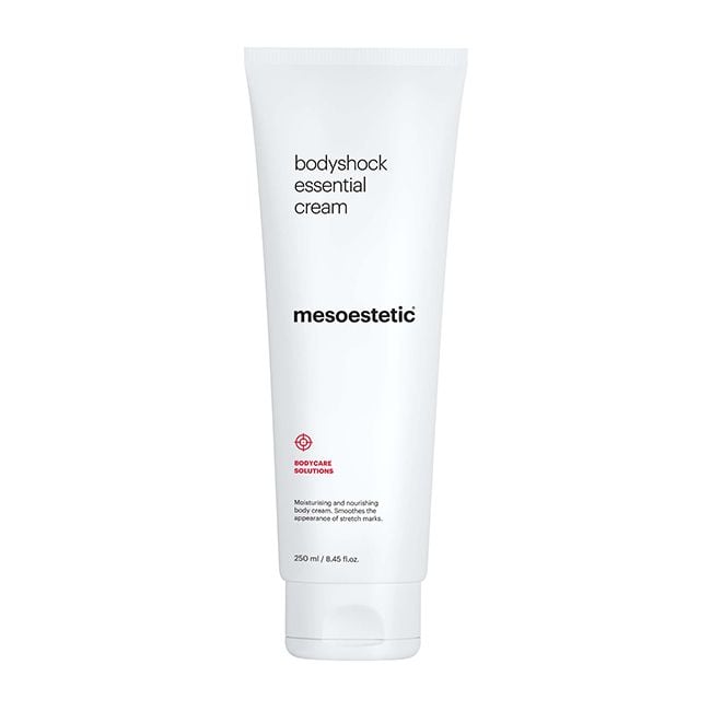 Mesoestetic Bodyshock Essential Cream — cremă de corp hidratantă pentru pielea care își pierde fermitatea