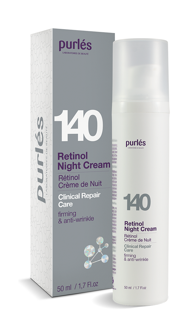 Purles 140 Retinol Night Cream 0,5% — Nachtcreme mit Retinol