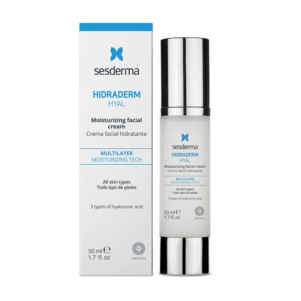 Sesderma Hidraderm Hyal Krém na obličej 50 ml — vícevrstvá hydratace