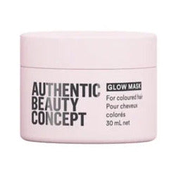 Authentic Beauty Concept Glansmaske til hår 200 ml — vegansk maske uden silikone der genopretter blødhed og glans