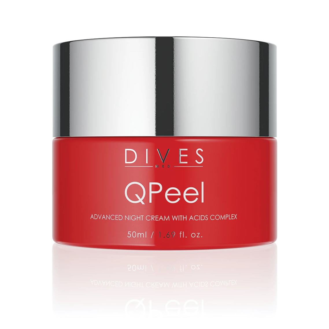 DIVES MED QPeel Advanced Night Cream — krem na noc z kompleksem kwasów na przebarwienia