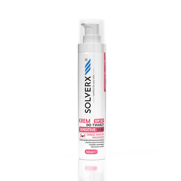 Crema viso con SPF 50+ Sensitive Skin