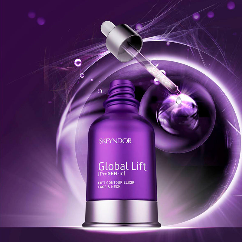 Skeyndor Global Lift Elixir for redefining face and neck — fasthetsgivande serum för ansikte och hals
