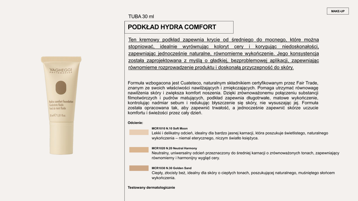 Hydra Comfort Foundation