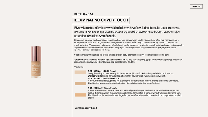Vagheggi Illuminating Cover Touch