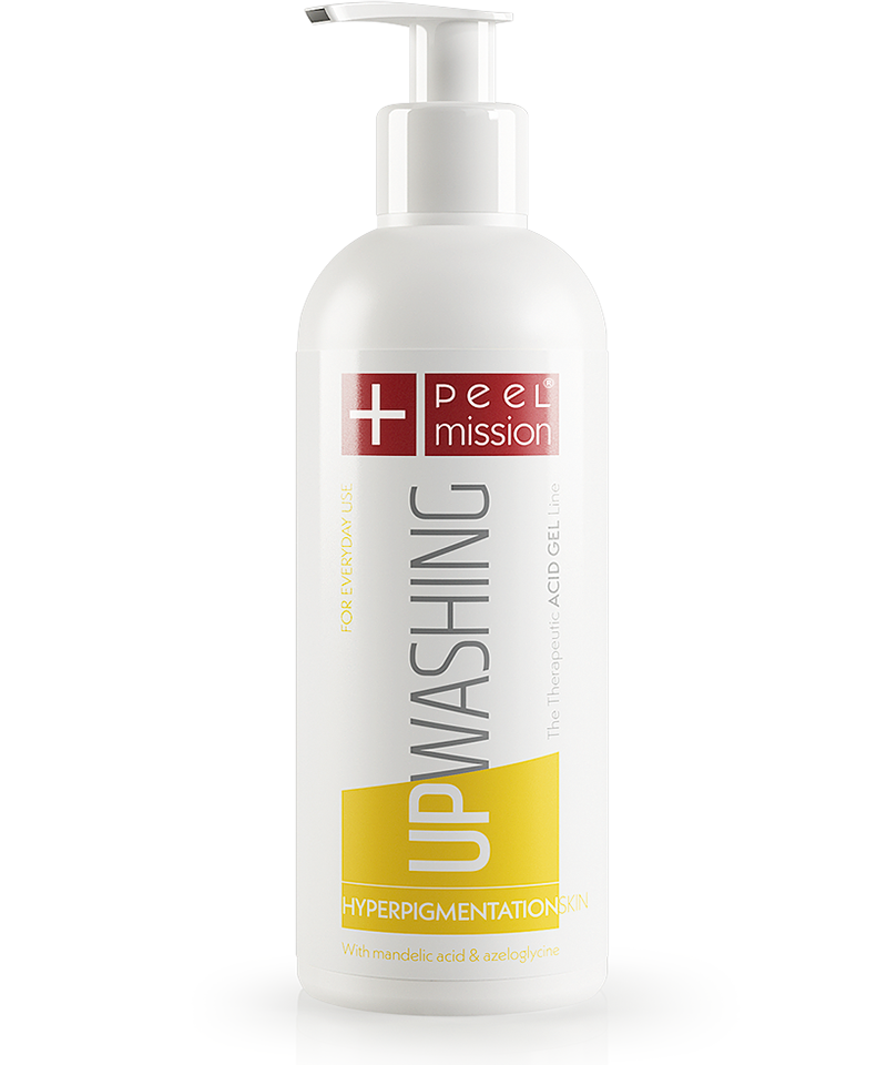 Peel Mission UpWashing Hyperpigmentation Skin Acid Gel 250 ml — τζελ καθαρισμού για δέρμα με υπερμελάγχρωση