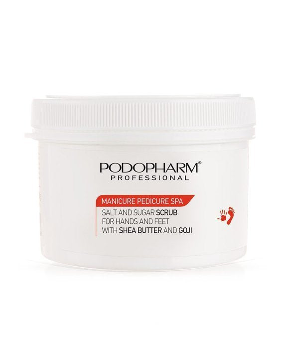 Podopharm Exfoliating Foot Scrub 125 ml — peeling na nohy s přírodními abrazivními částicemi