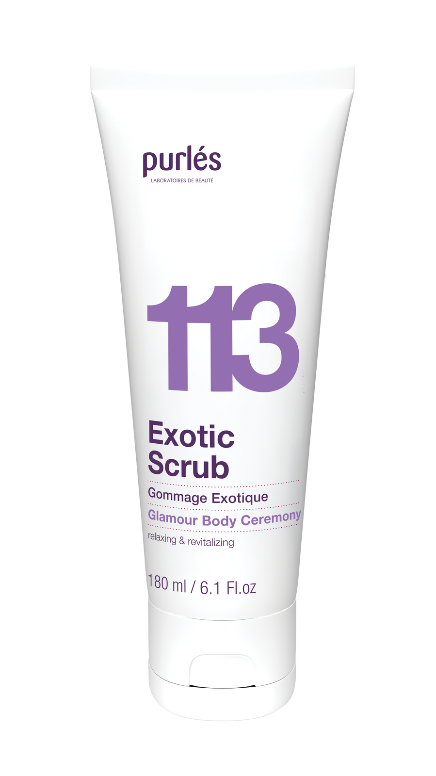 Purles 113 Exotic Scrub — gommage visage exfoliant et unifiant le teint