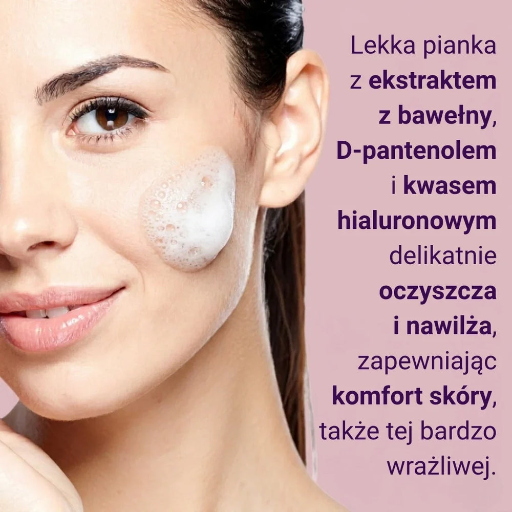 Purles 129 Cotton Foam Cleanser — mousse detergente viso che rimuove le impurità quotidiane