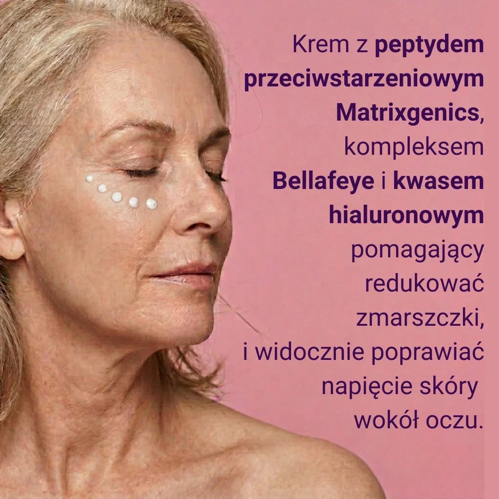 Purles 165 EyeLift Cream — szemkörnyékápoló krém, amely támogatja a szem körüli bőr feszességét