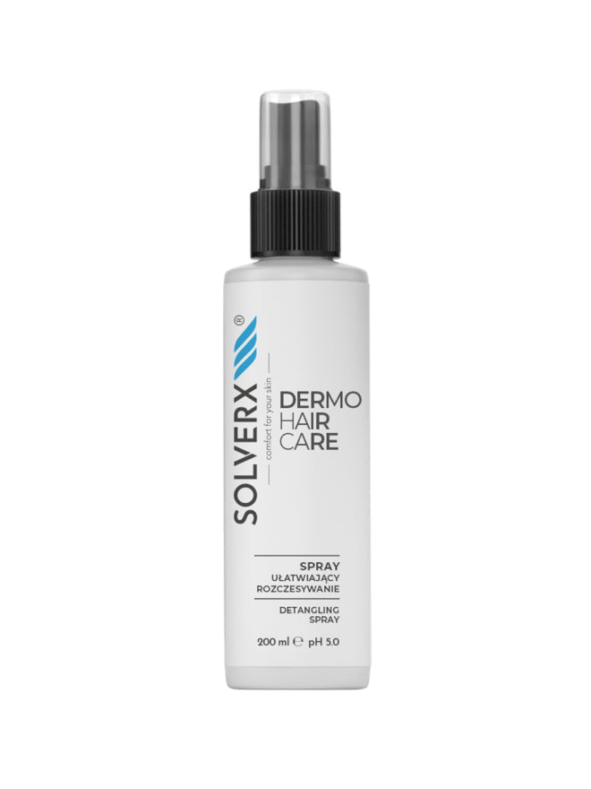 Solverx dermoHAIR spray ułatwiający rozczesywanie