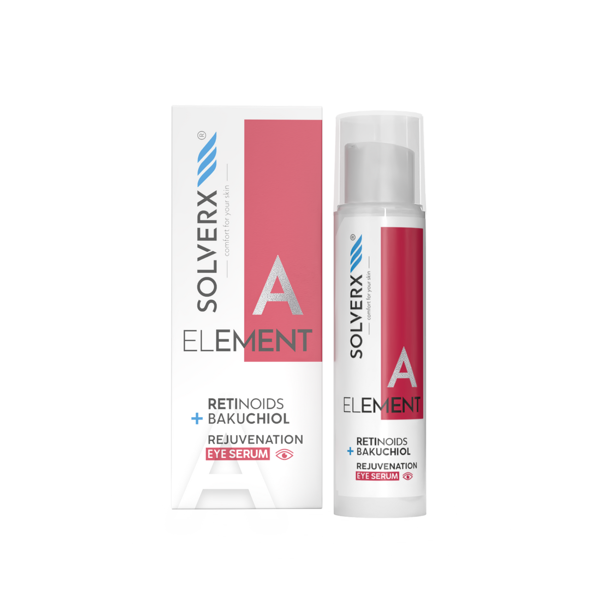 Solverx Element A serum pod oczy z retinolem