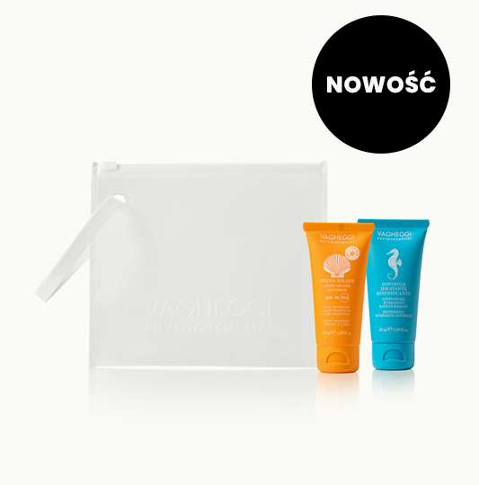 Vagheggi Summer Paradise Travel Kit — cestovná sada s krémom SPF30 a balzamom po opaľovaní