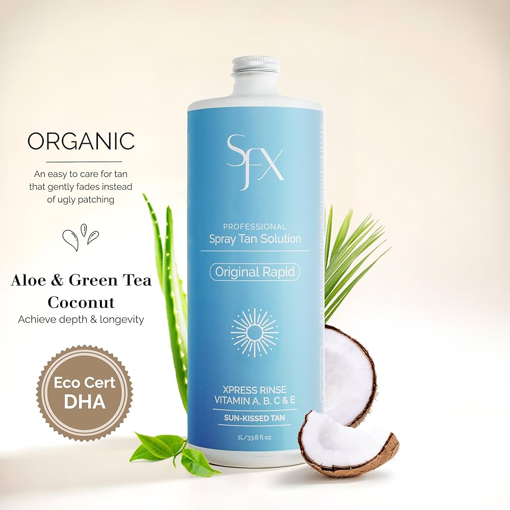 SunFX Airbrush Tanning Solution Light 1000ml - SunFX