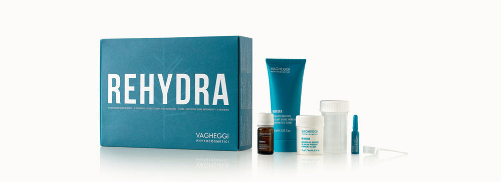 Vagheggi Rehydra Trial Size Kit — Set mit Miniaturen für trockene und dehydrierte Haut